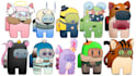 design and draw a custom among us character for you