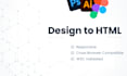 convert psd to html