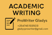 do researches and academic writing