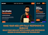 make your bubble io app fully responsive with classic design
