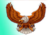 design outstanding eagle logo with express delivery