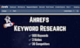 do SEO ahrefs keyword research, niche, and competitor analysis