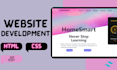 use HTML, CSS, javascript to create creative webpages or websites