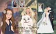draw a gorgeous disney style cartoon portrait
