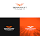 design modern solar penel logo