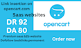 seo niche editing on opencart with 92 DR dofollow links