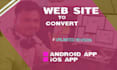convert website to pro android app using website