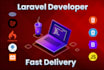 make a laravel web app