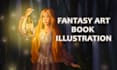 create fantasy book illustrations and digital art in photoshop
