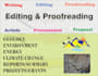 edit and proofread geosciences manuscripts, reports, books