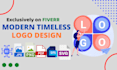 do modern timeless logo design