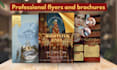 design menu cards, brochure and flyer creation for your business