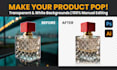 do professional background removal and photo editing