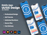 ui UX design, website, dashboard, mobile app UI UX  responsive design