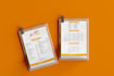 create a professional restaurant menu, digital menu design