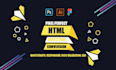 convert PSD to html css bootstrap 5 responsive and figma to html website
