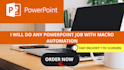 do automatic macro powerpoint presentation