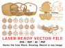 make laser cut file from your image, sketch or drawing