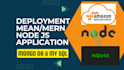 deploy node js application