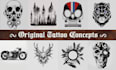 create a smashing tattoo concept