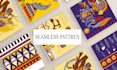 design fabric textile pattern, seamless pattern design