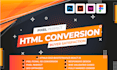 convert PSD to HTML, figma to HTML, xd to HTML ,sketch to HTML responsive
