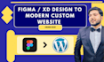 convert figma to wordpress, figma to elementor pro, html, psd, xd to wordpress