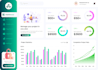 do dashboard design, web application, admin panel, saas ui ux