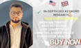 do in depth SEO keyword research and competitor analysis
