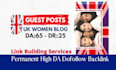 do UK guest post in high da women blog, domain authority 65
