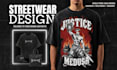 design unique streetwear graphics,typography or logo