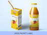 product packaging and label design