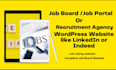 create job board,website like linkedin