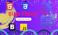 fix HTML CSS javascript bootstrap responsive layout issues