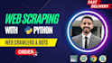 do web scraping with selenium python
