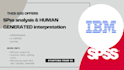 do spss analysis and interpretation on ms word