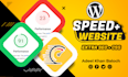 fix slow speed wordpress website