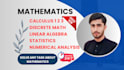 be your calculus ,statistics  and discrete mathematics tutor