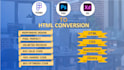 convert figma to html, psd to html, xd to html