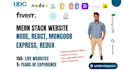 build mern stack websites with nodejs react mongodb express