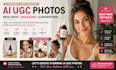 create realistic ai ugc photos for your brand