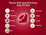 develop and design your ruby on rails web application