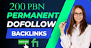 do 40 permanent  homepage backlinks