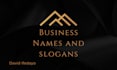 write memorable business names and slogans