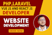 be your PHP laravel developer, do bug fixing, frontend in vue js and rest API