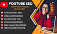 do youtube videos and channel SEO