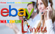 call ebay to increase your selling limits up to maximum