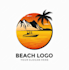 do awesome beach logo