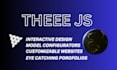 develop interactive three js website or product configurator