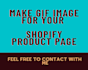 make awesome gif images for your shopify products page